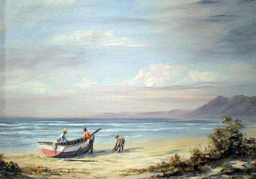 David Errington - Seascape - A beautiful painting - Bid now!!